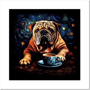 I love bulldog Posters and Art